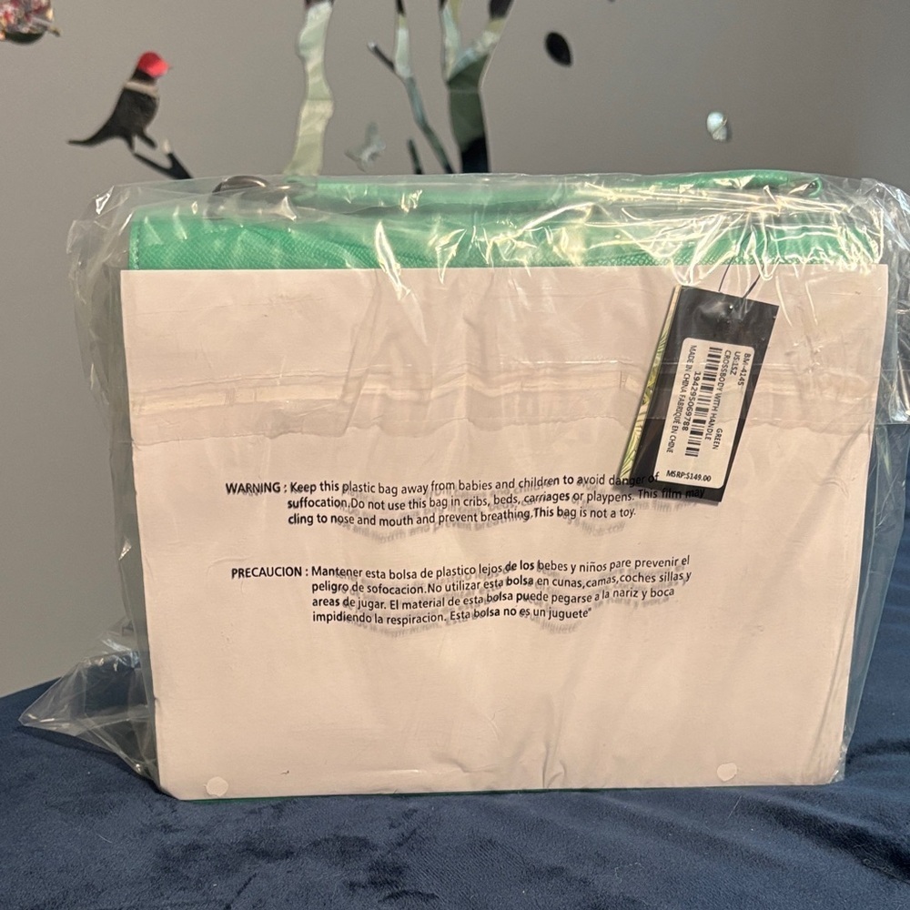 NWT‼️ Badgley Mischka Green Crossbody Bag